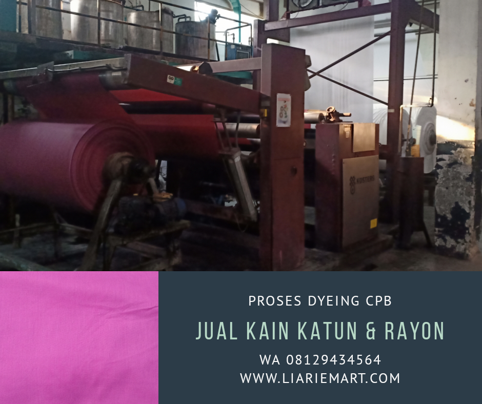 CPB Kuster celup reaktif kain katun dan rayon