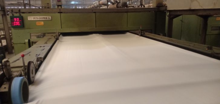 Proses seting kain katun modal untuk printing