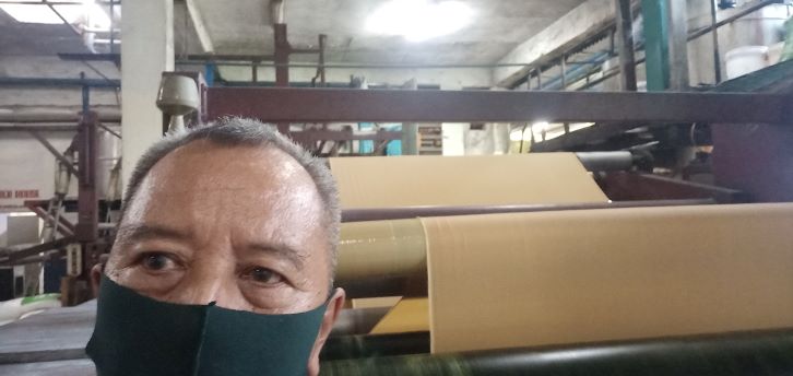 Proses dyeing reaktif kain rayonmenggunakan mesin CPB Kusters