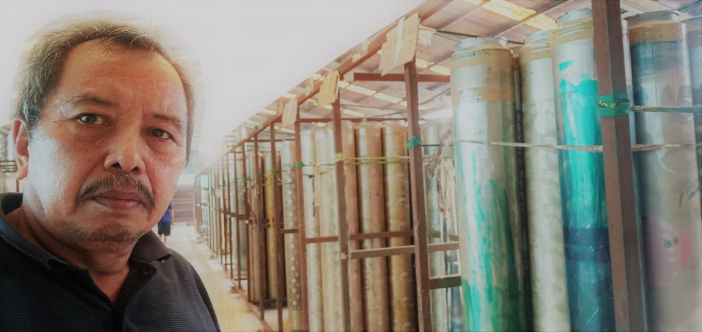 Rotary screen siap pakai