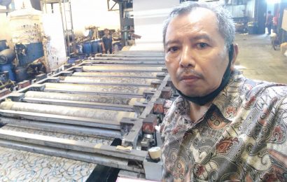 Proses Printing reaktif di kain katun rayon