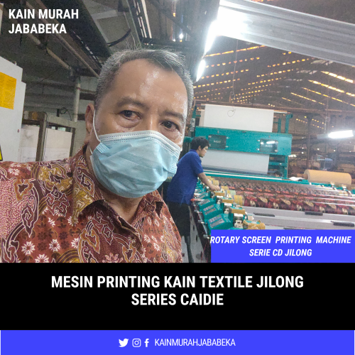 Mesin Printing Kain Textile Jilong