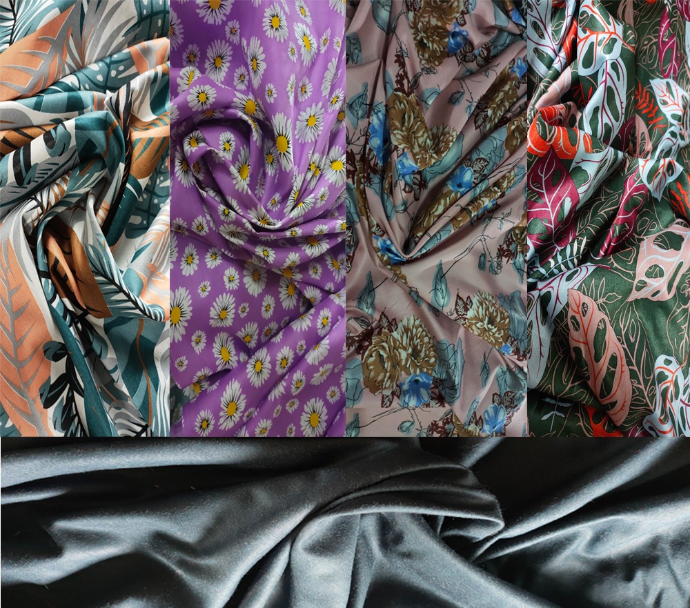 Contoh Kain Rayon Viscose Printing dan hasil finishingnya