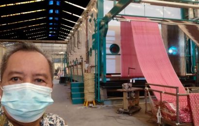 PROSES FIKSASI WARNA REAKTIF DI KAIN RAYON PRINTING