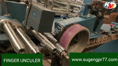 FINGER UNCULER STENTER PROSES PRODUKSI FINISHING KAIN TEKSTIL
