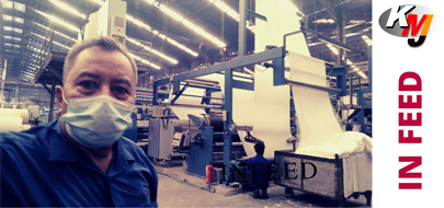 PROSES HEAT SET KAIN RAYON VISCOSE MENGGUNAKAN MESIN STENTER